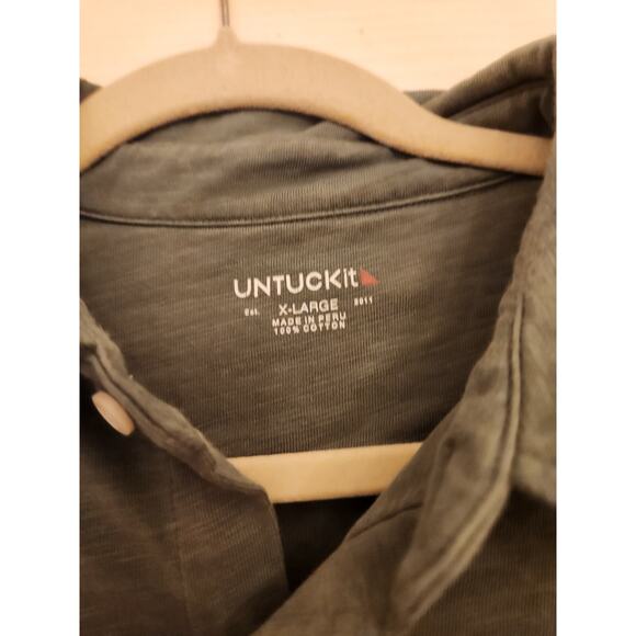 UnTuckIt Men's Long Sleeve Shirt XL - Picture 2 of 4